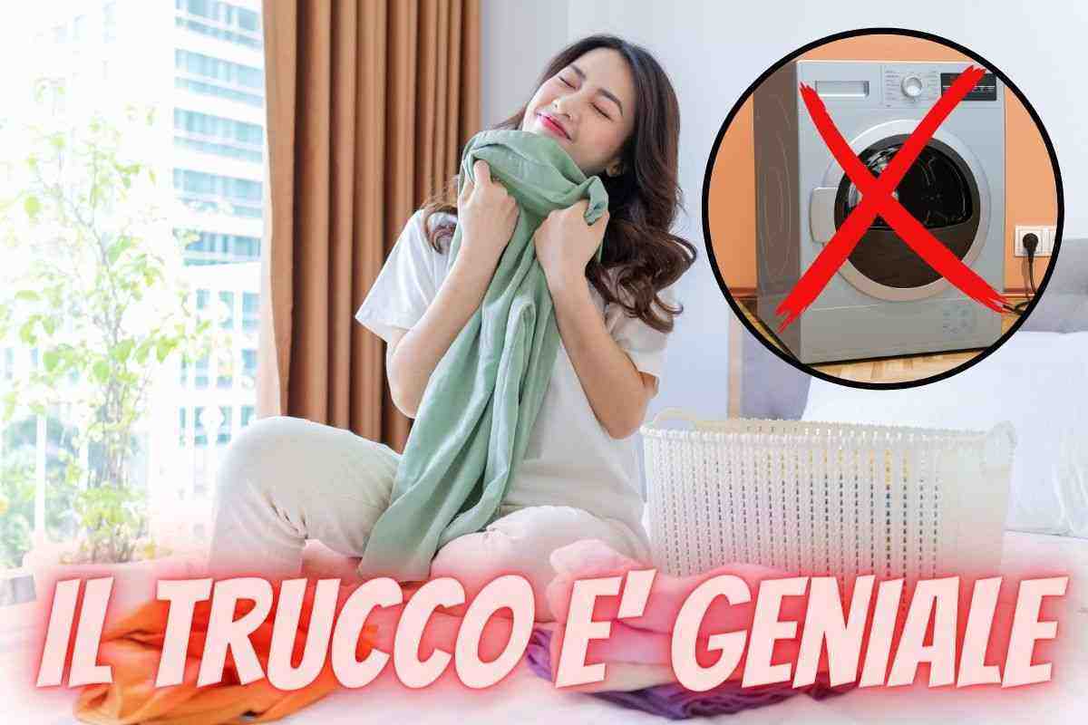 asciugare panni senza asciugatrice