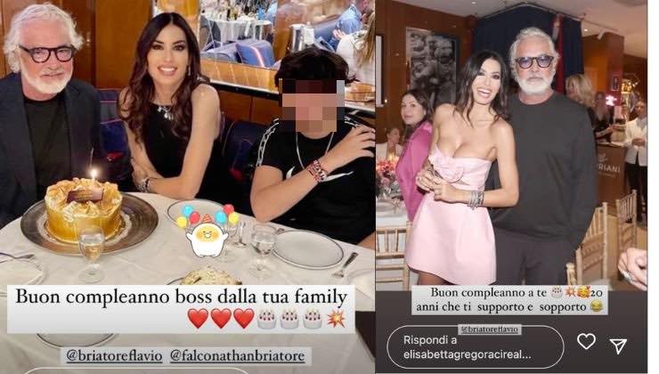 elisabetta gregoraci briatore party di compleanno