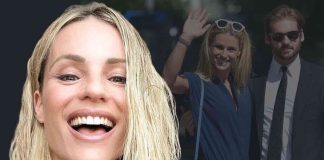 michelle hunziker outfit party