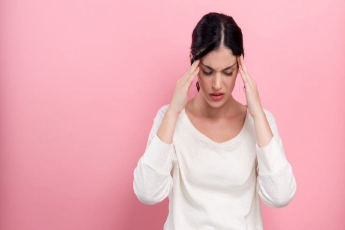 Donna stressata