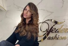 Claudia Galanti capelli Federico Fashion Style