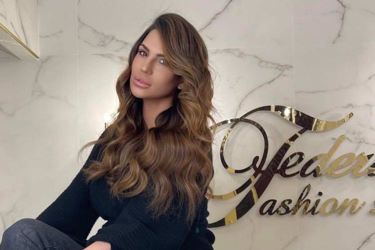 Claudia Galanti capelli Federico Fashion Style