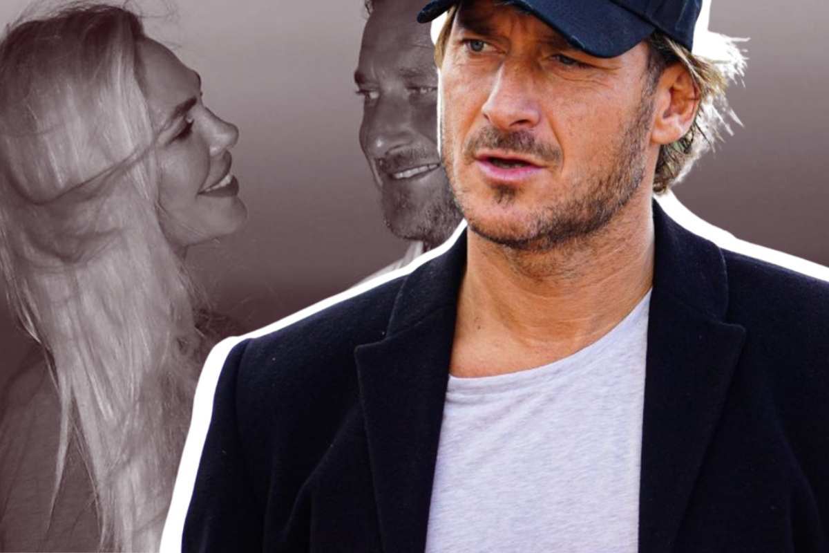 Francesco Totti e Ilary Blasi felici