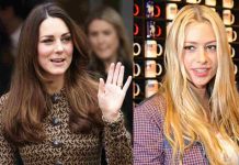 Martina Stella Kate Middleton abito cappotto