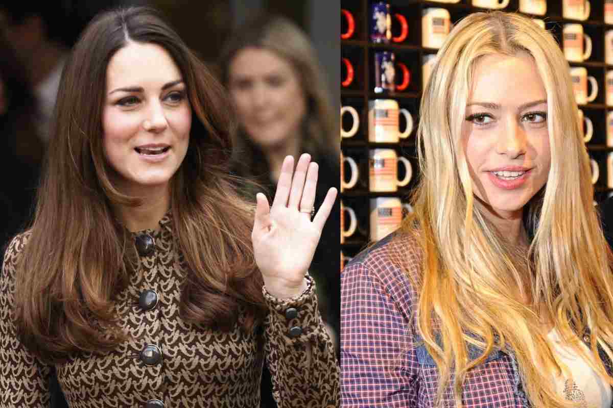 Martina Stella Kate Middleton abito cappotto