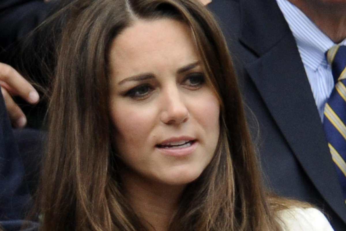 Kate Middleton sguardo serio