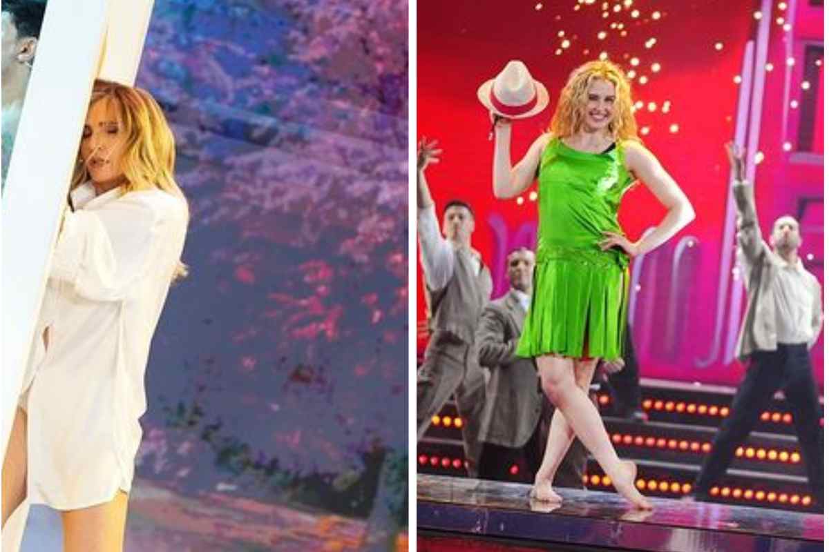 Lorella Cuccarini e Isobel somiglianza