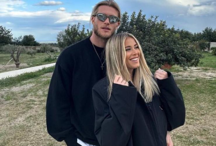 Loris Karius e Diletta Leotta