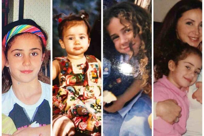 La figlia di Raf e Gabriella Labate da piccola Raf Gabriella Labate figlia