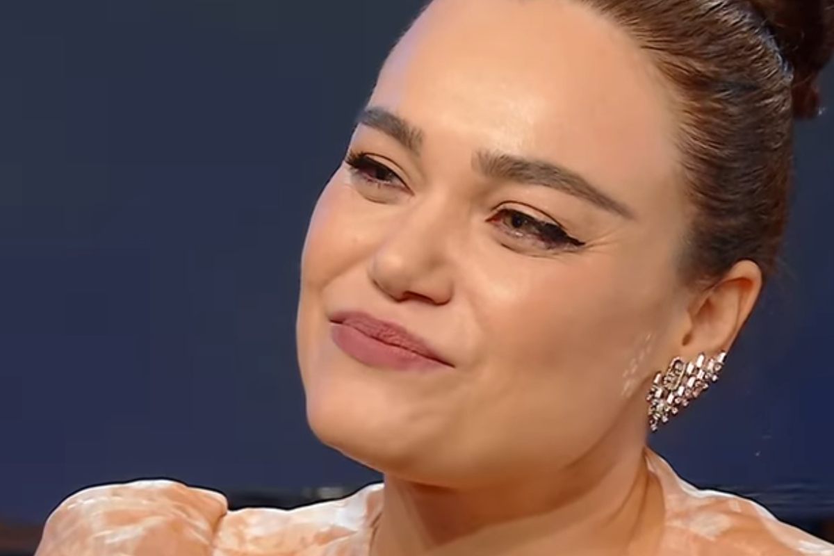 Romina Carrisi in trasmissione