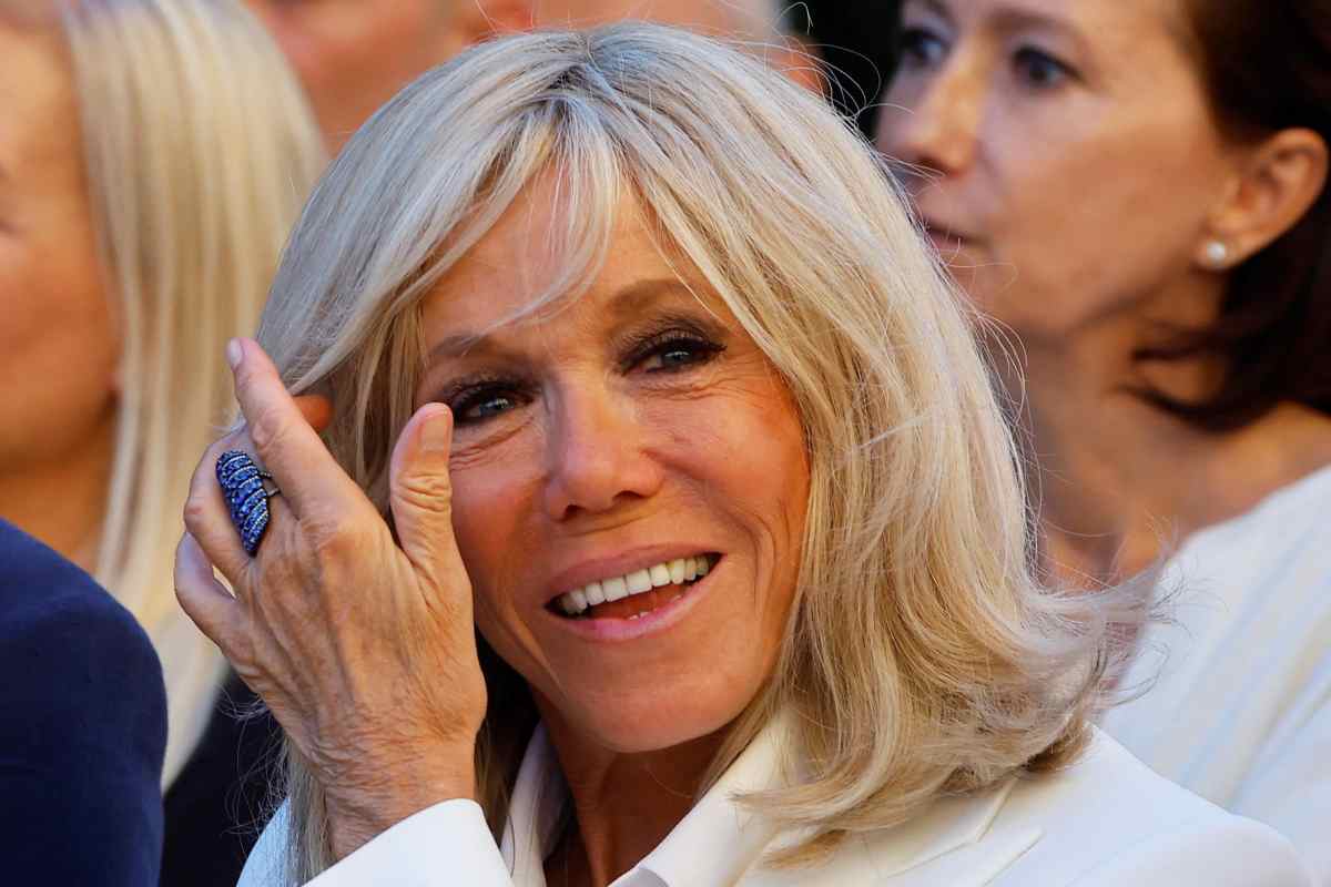 La moglie di Emmanuel Macron, Brigitte Macron