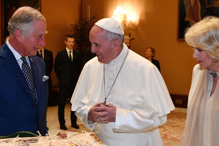 Carlo Camilla Papa Francesco