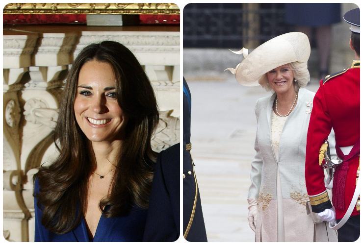 Kate Middleton e la regina Camilla