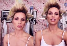 michelle hunziker segreto per i capelli