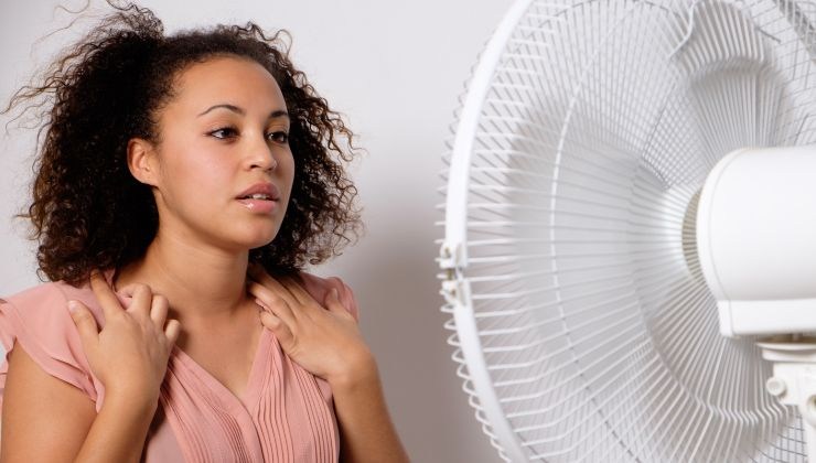 Afa e caldo capelli