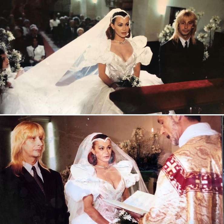 Carmen Russo abito da sposa