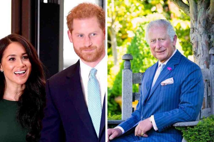Harry Meghan e re Carlo Harry e Meghan Carlo decisione
