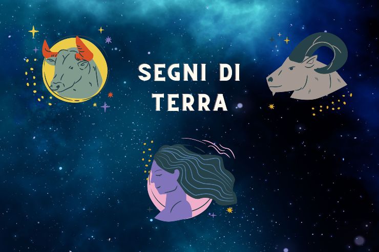 Ascendente, i segni di terra