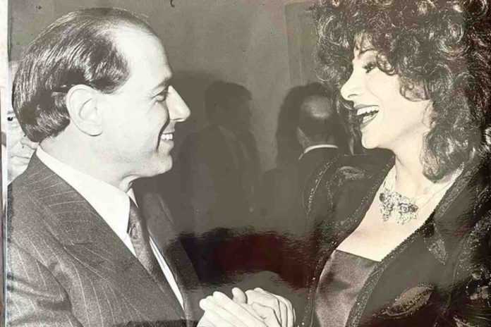 Silvio Berlusconi e Carmen Russo passato