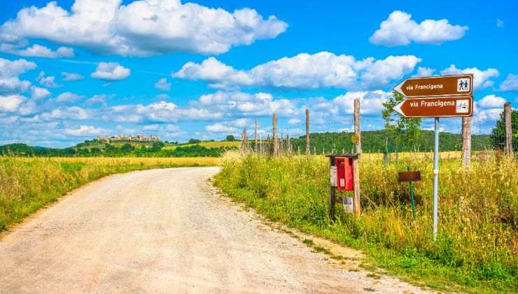 via francigena in Italia