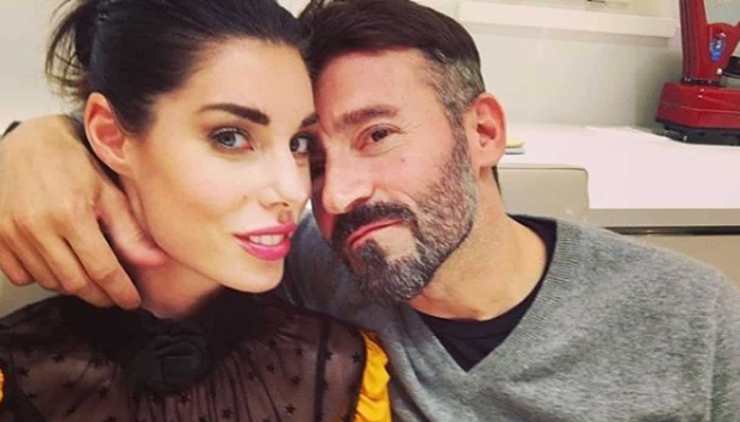 Bianca Atzei e Max Biaggi felici