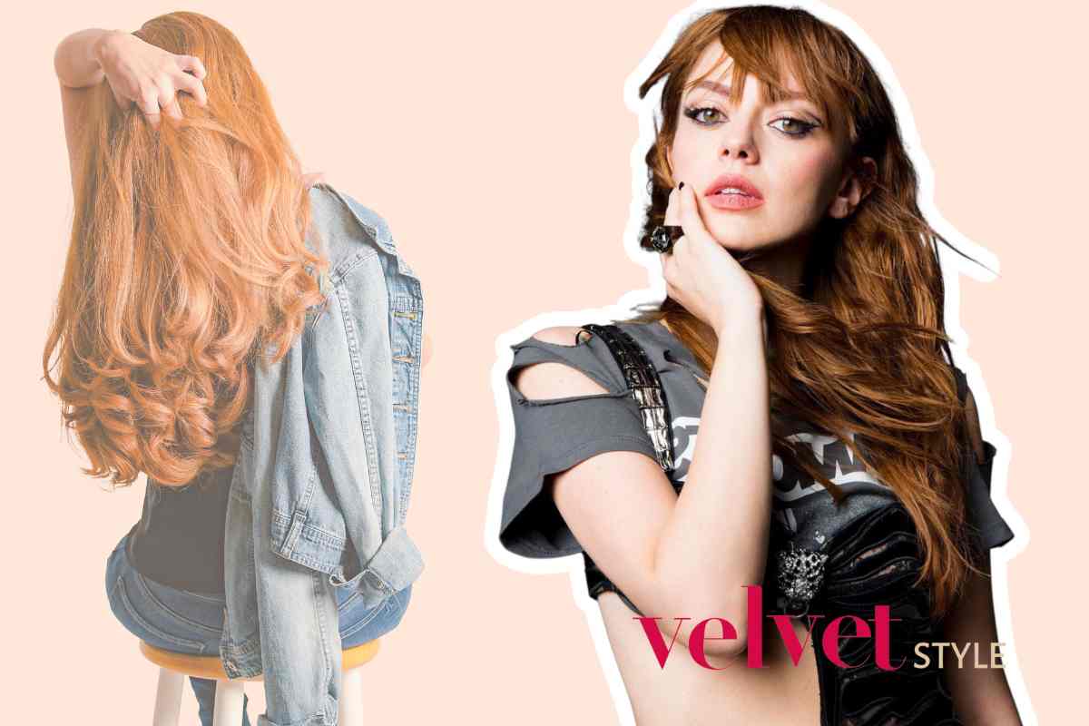 capelli rossi tendenze estate 2023 annalisa