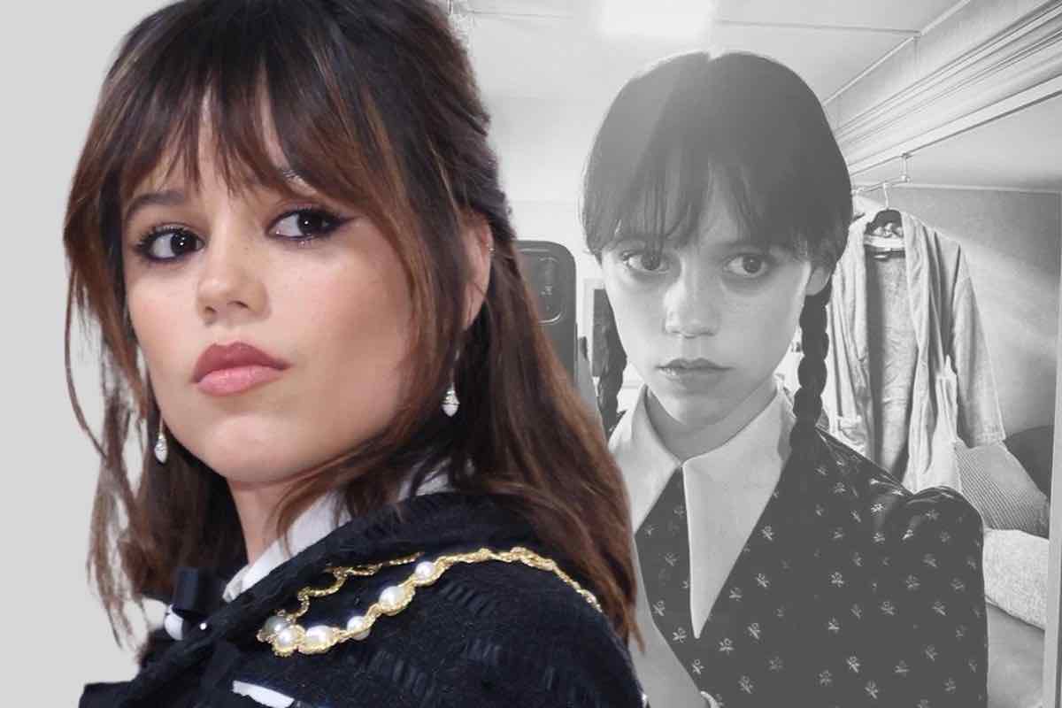 jenna ortega addio al nero