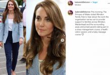 kate middleton giacca quadretti primavera zara