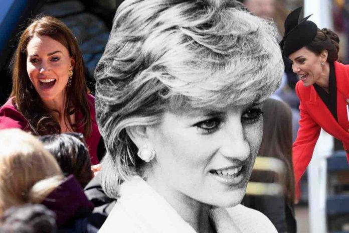 kate middleton come lady diana, cosa le differenzia