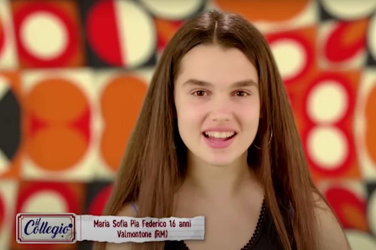 maria sofia federico ne il collegio
