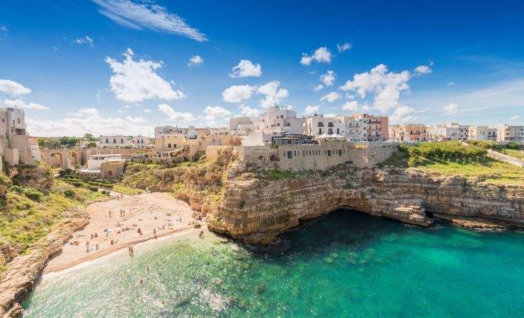 polignano spiagge italia