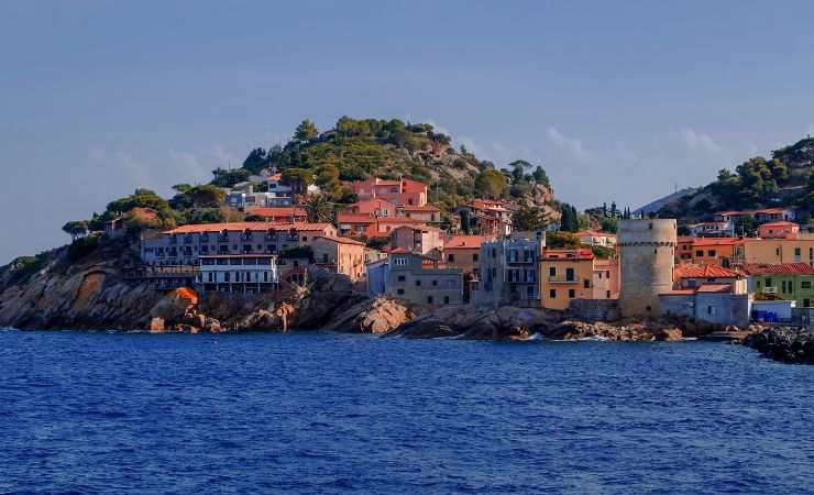 isola elba panorama