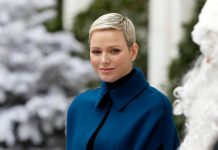 Charlene di monaco bionda