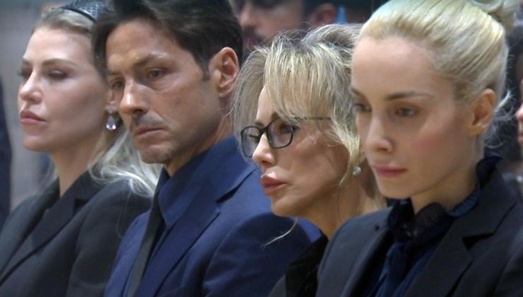 Figli Berlusconi funerali