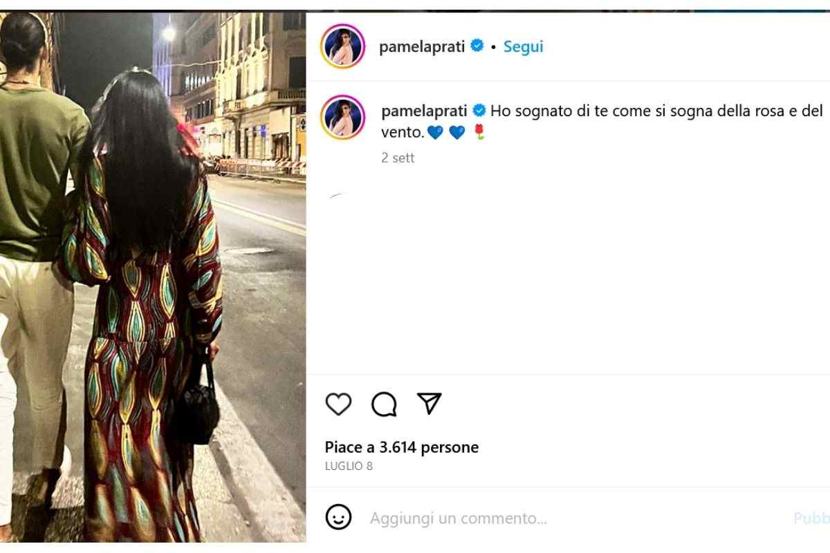 pamela prati nuovo amore