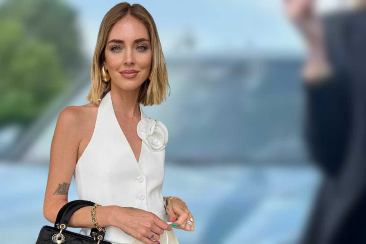 chiara ferragni e l'auto nuova