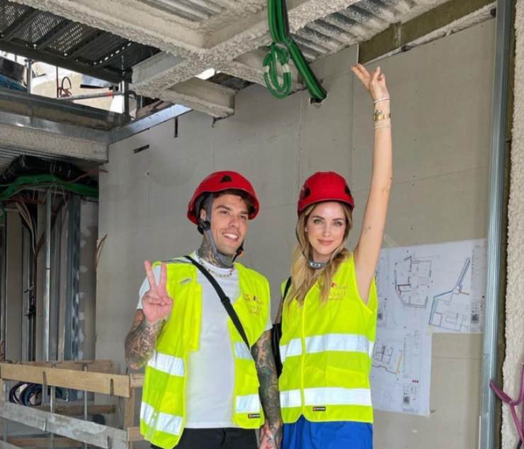 La nuova casa di Fedez e Chiara Ferragni pronta a ottobre 2023