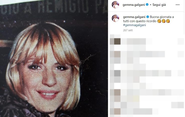 Gemma Galgani da giovane, la foto ricordo della dama di Uomini e Donne