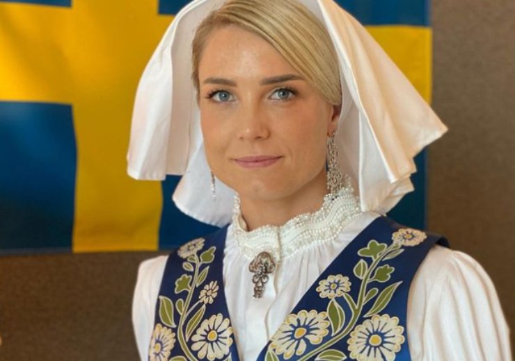 Sofia Louise Johansson e il Sultano nasce il bimbo