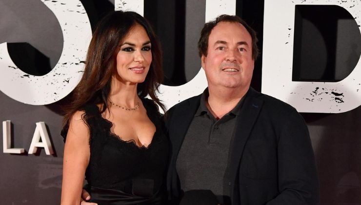 maria grazia cucinotta con il marito