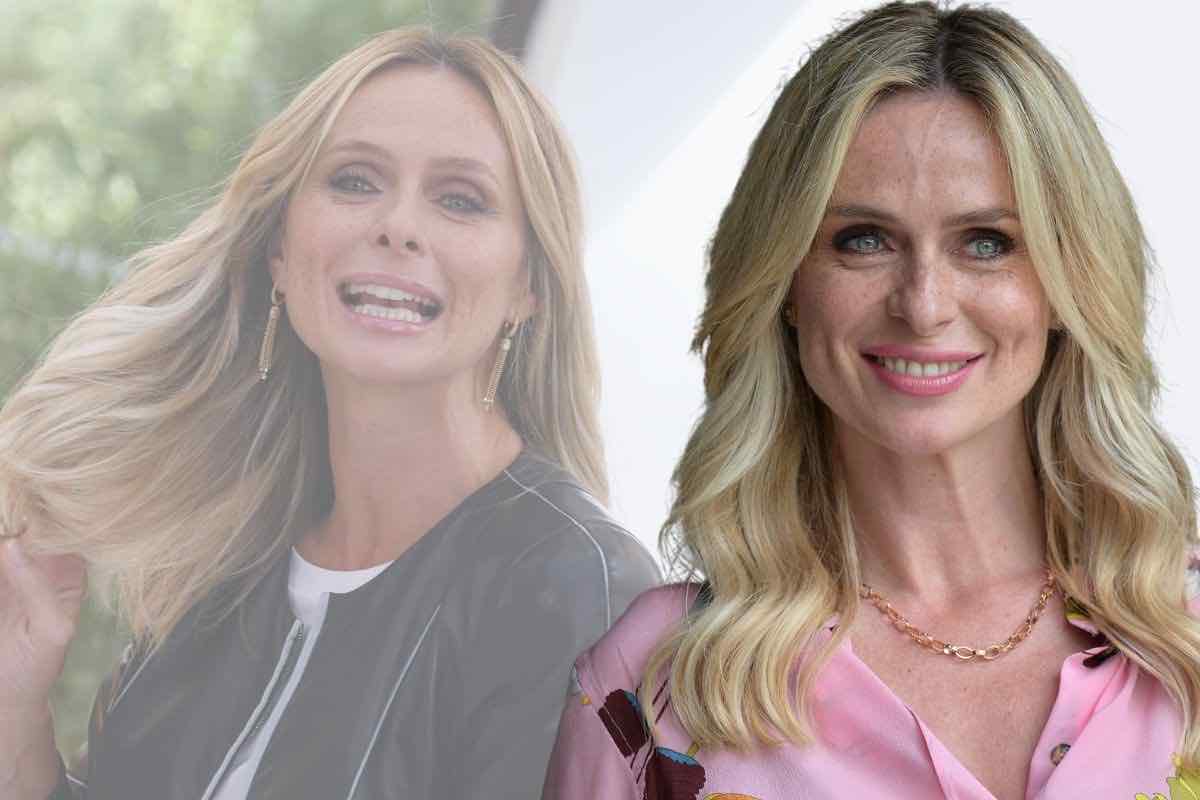 serena autieri mostra l'outfit