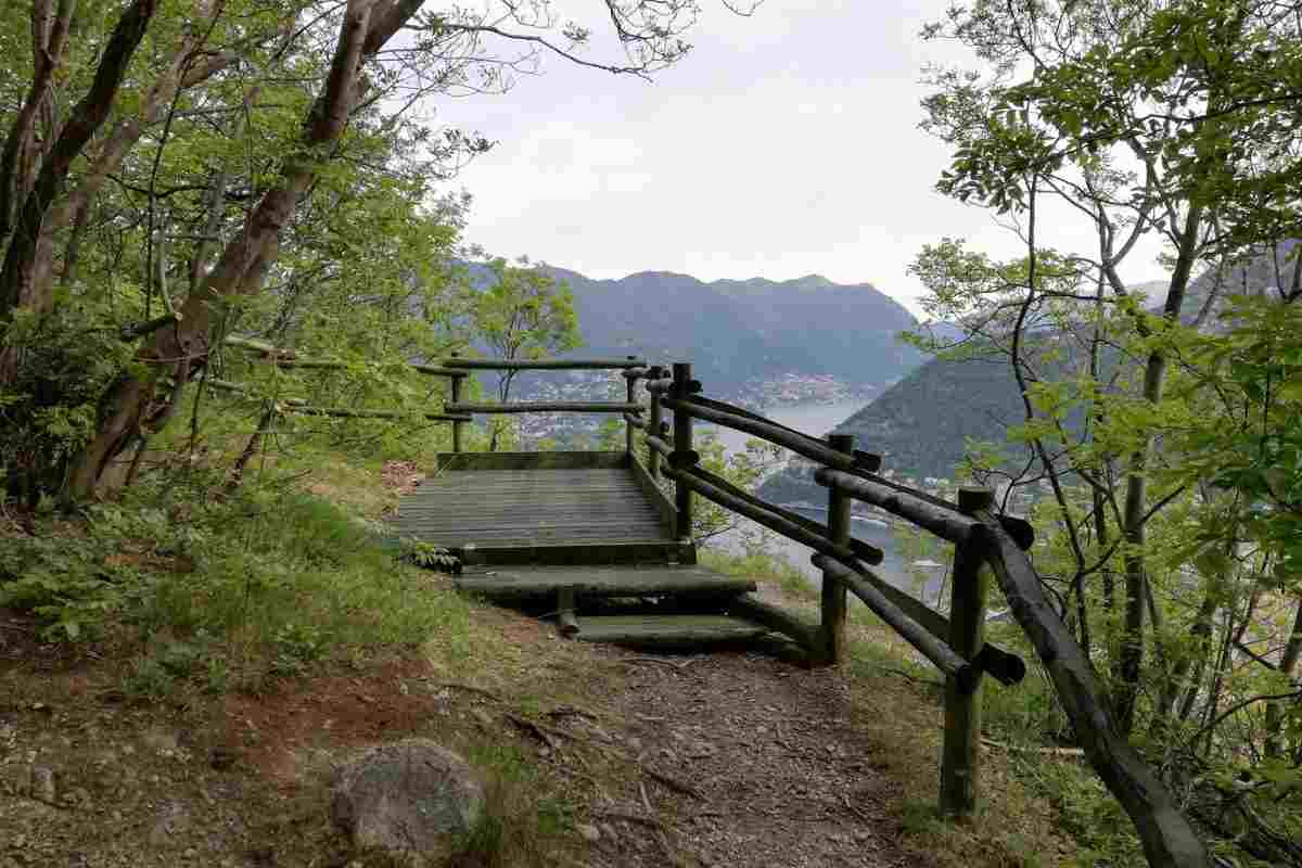 trekking Parco Spina Verde di Como