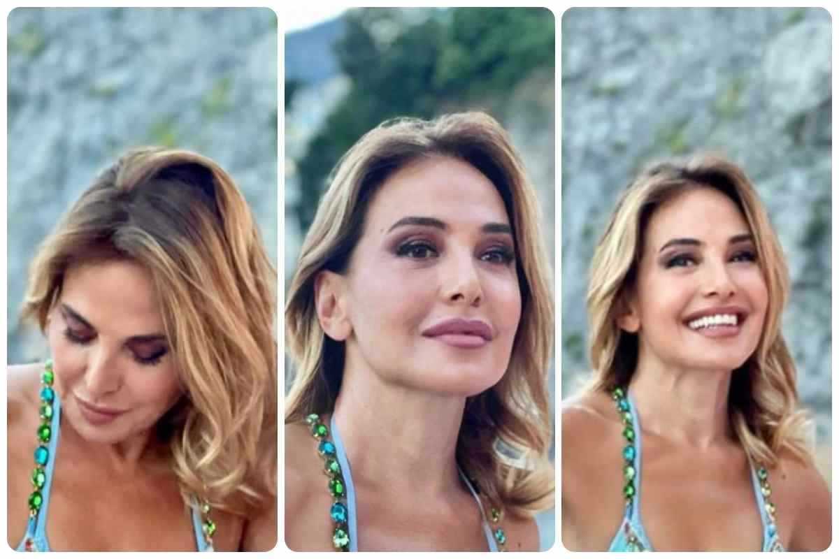 Barbara D'Urso ad Amalfi