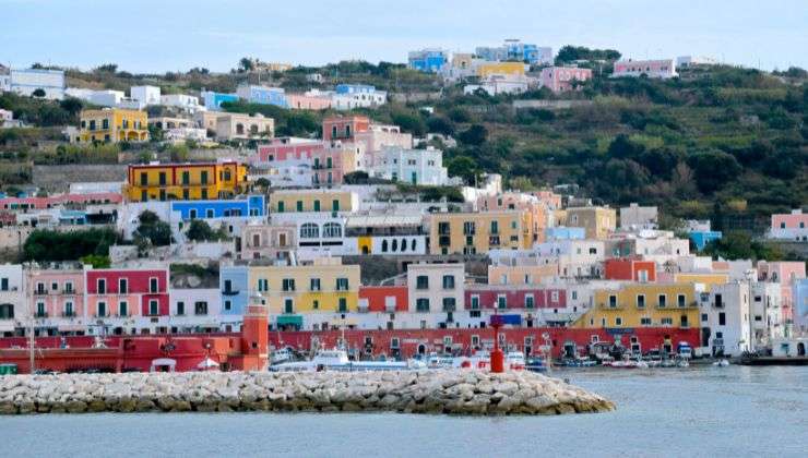 Isola italiana Ponza