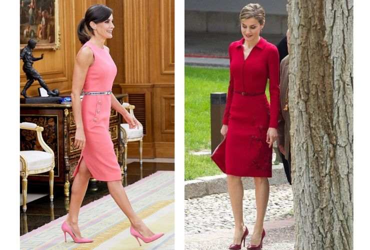 letizia di spagna look