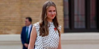 leonor di spagna look principessa