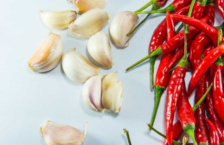 aglio e peperoncino ingredienti