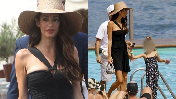 amal clooney com'è il suo vestito