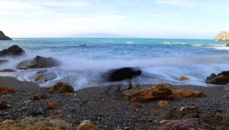 cala del gesso spiaggia