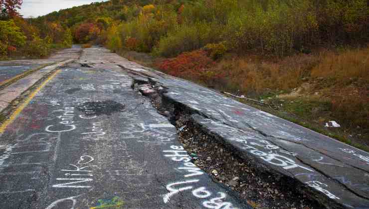 a centralia c'era una fiamma eterna in mezzo alla strada